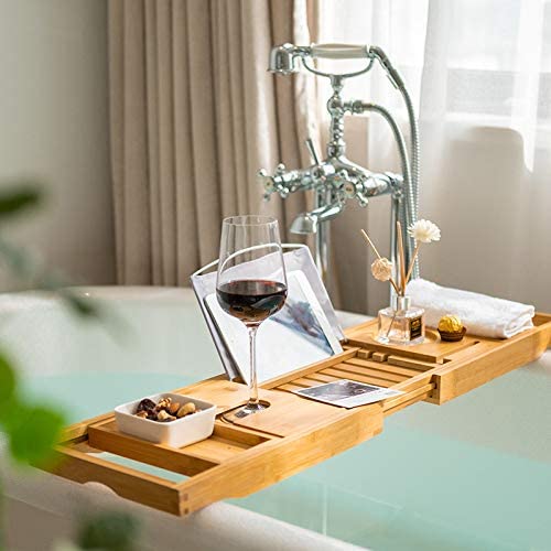 Bamboo Bathtub Tray