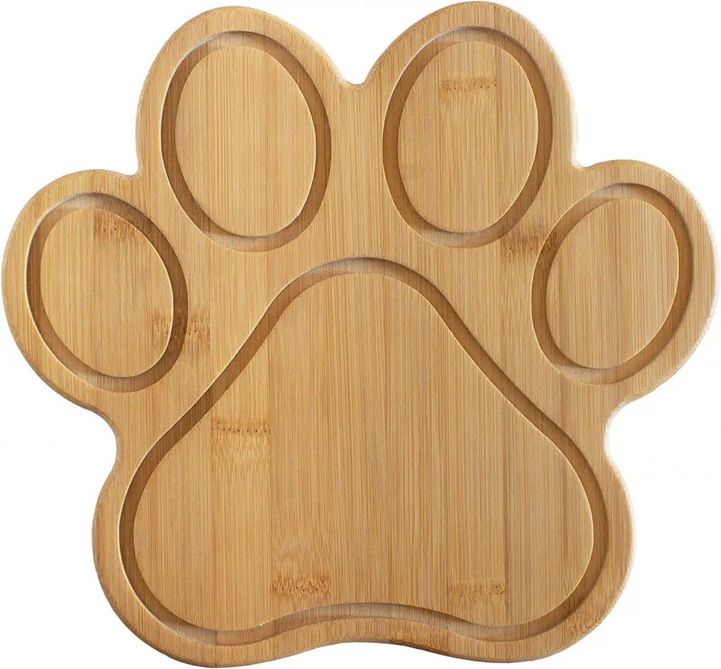 Bamboo Paw Shaped