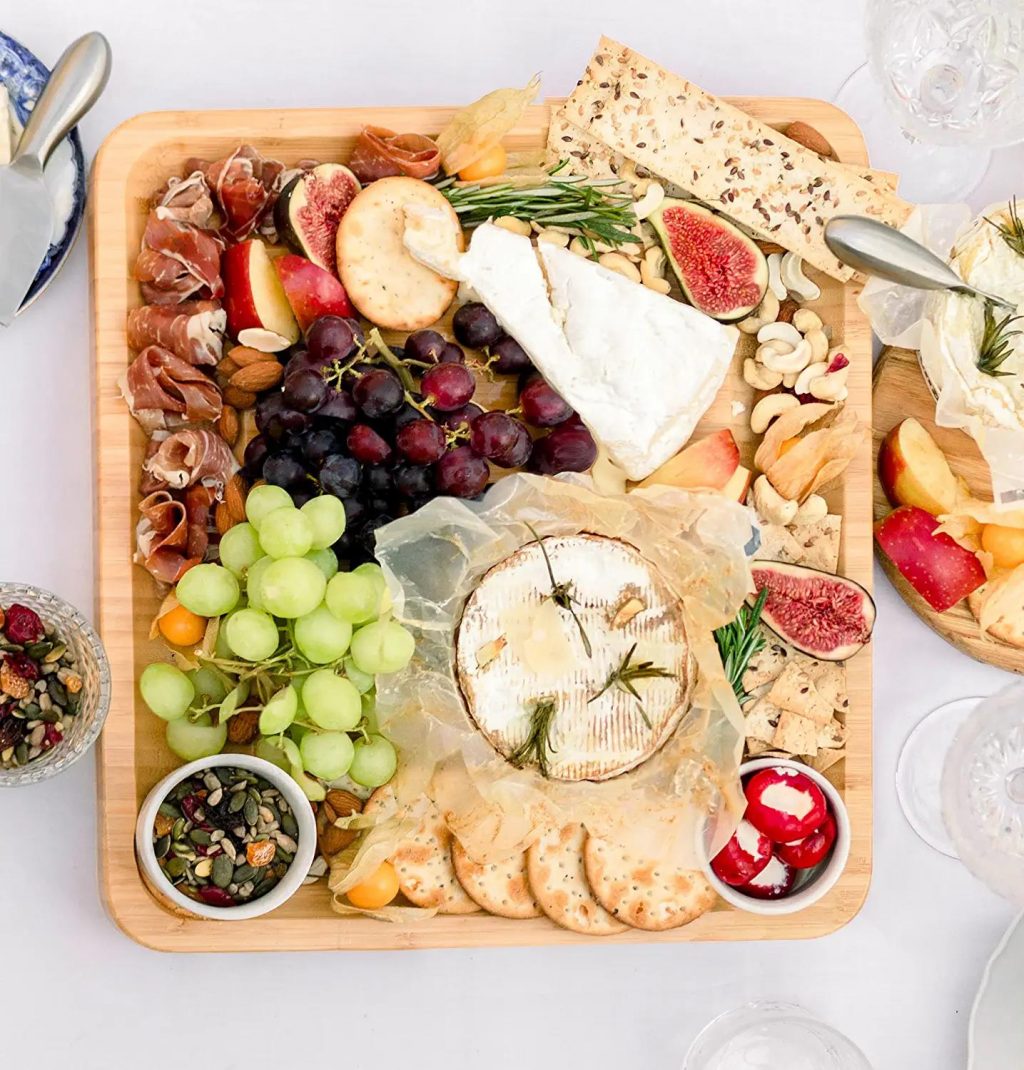 wooden cheese board