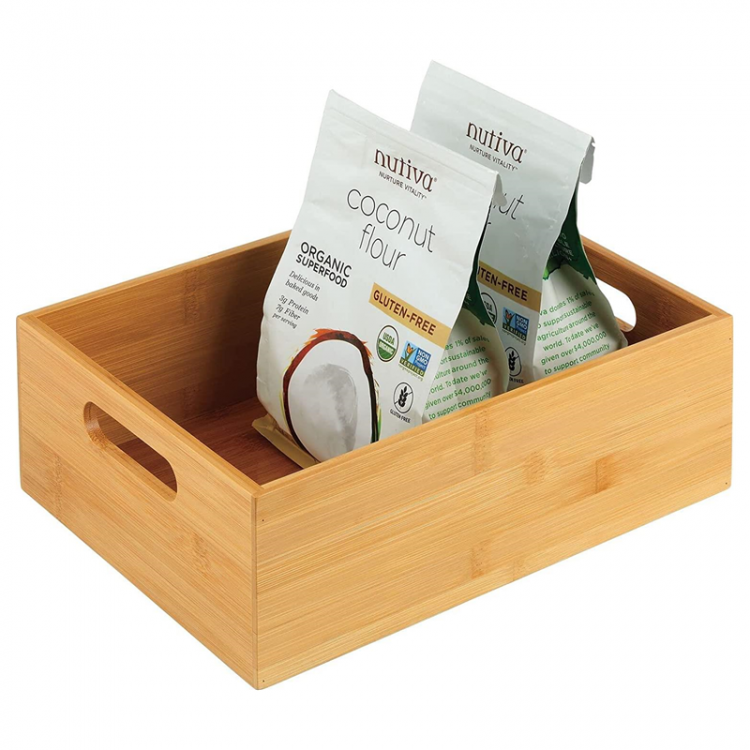 bamboo storage box