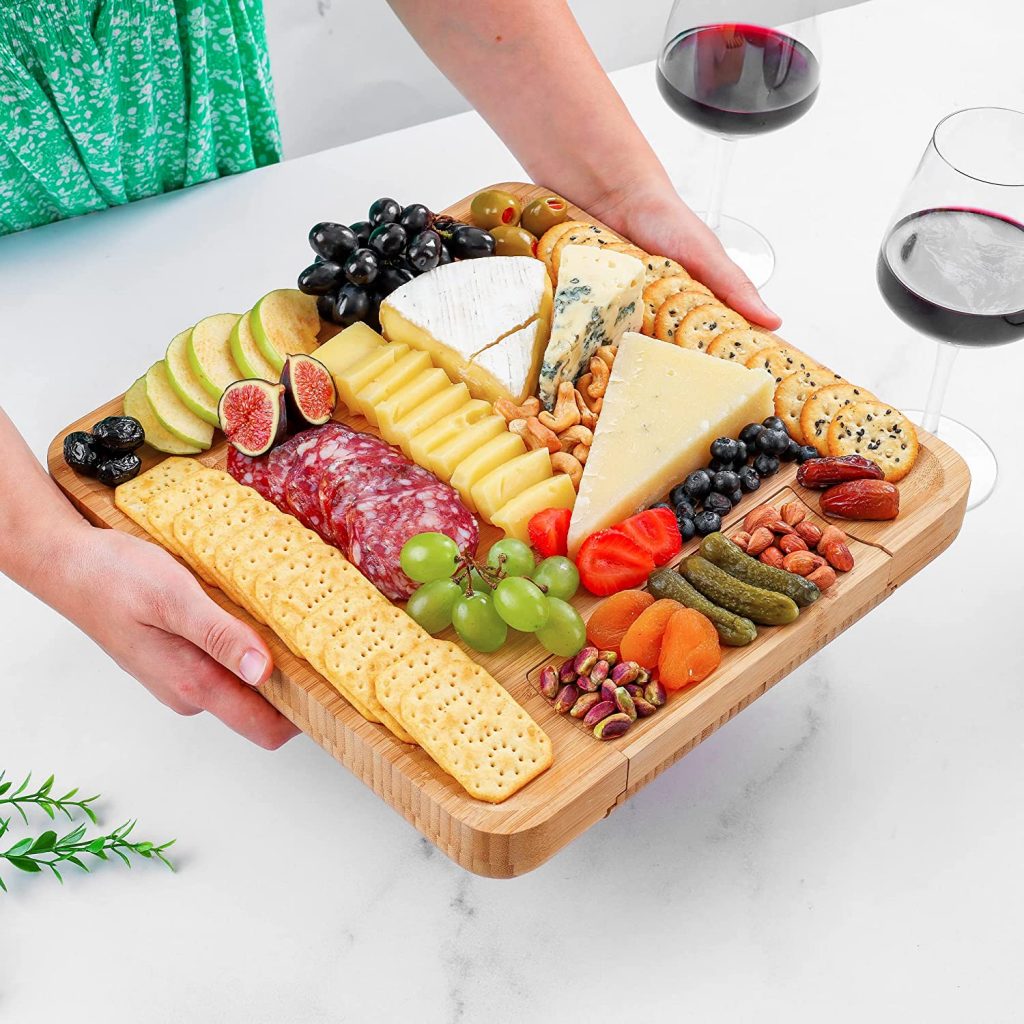 wooden cheese board