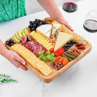 wooden cheese board