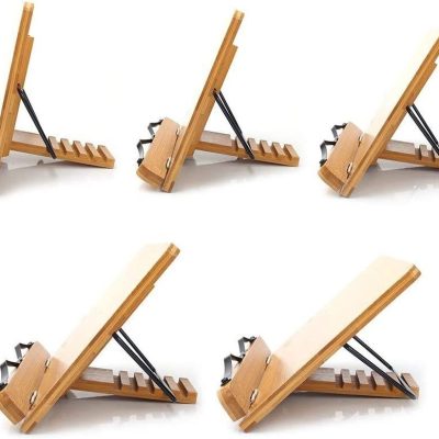 Bamboo Book Stand