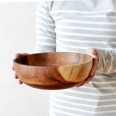 wood salad bowl