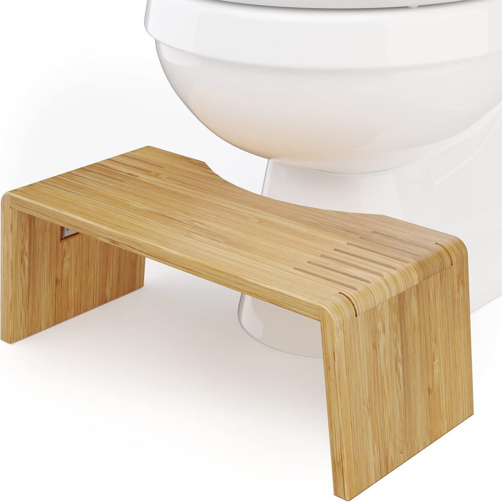 Bamboo Toilet Stool