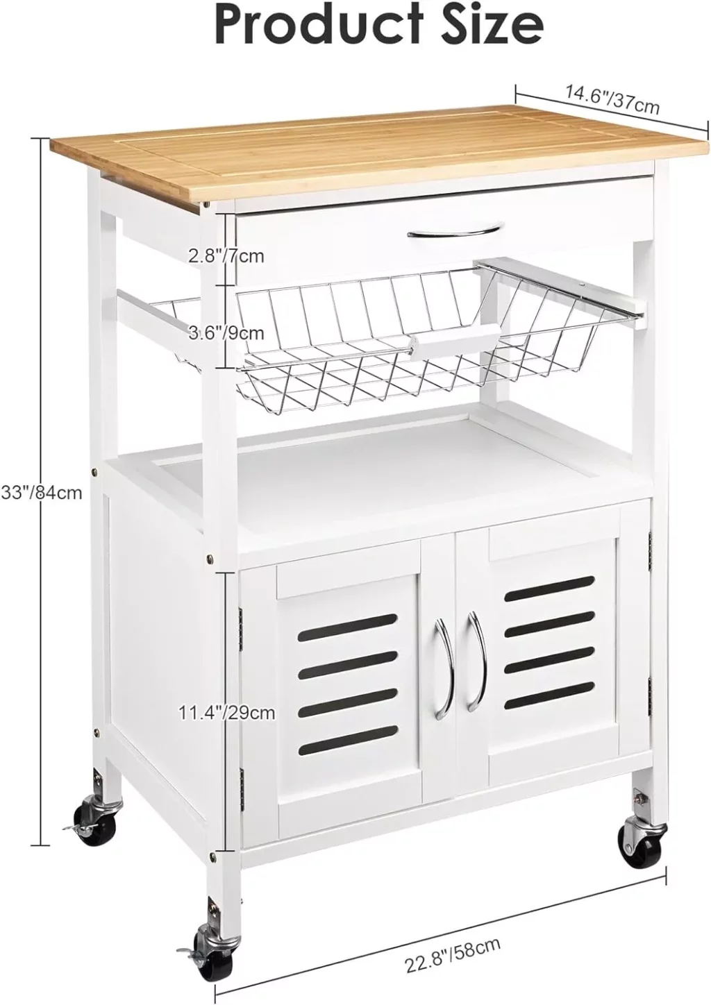Utility Kitchen Cart
