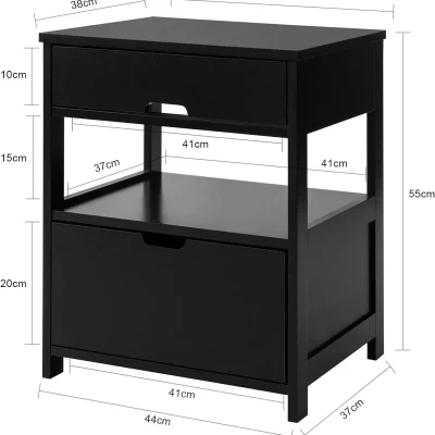 Beside Table with Drawers