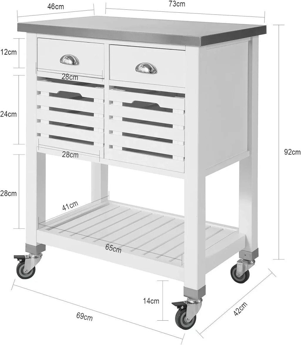 Kitchen Storage Trolley