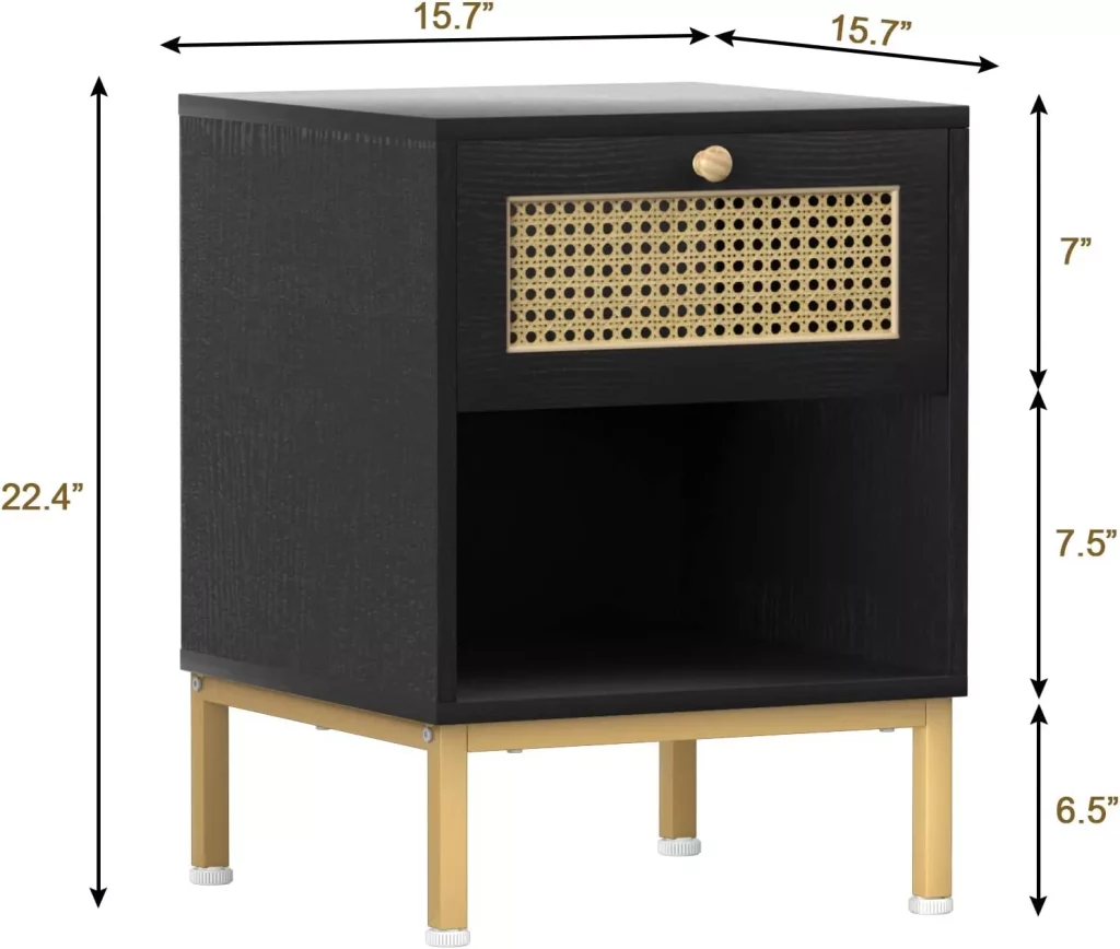 Rattan Nightstand