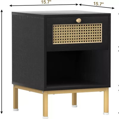 Rattan Nightstand
