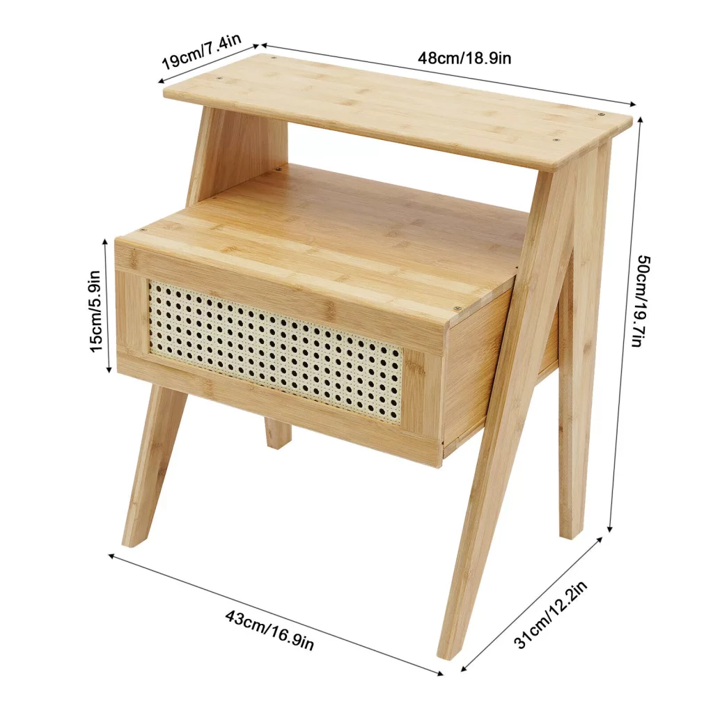 bamboo Beside Table