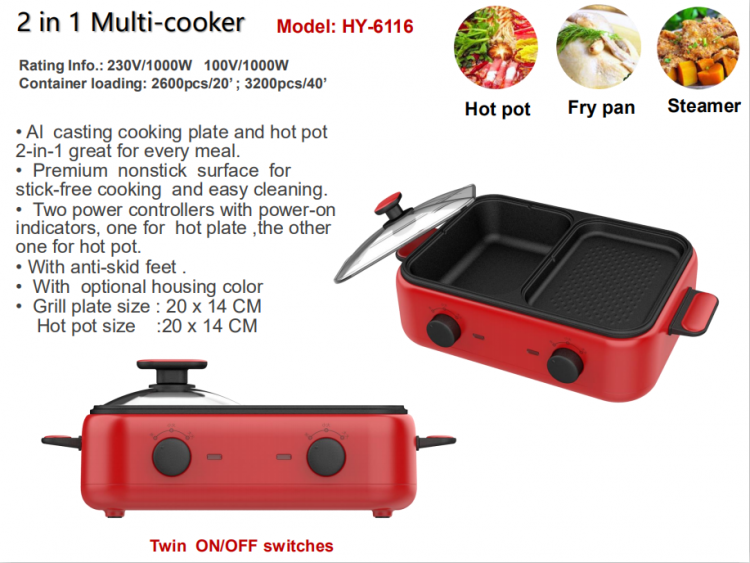 coating multi cooker
