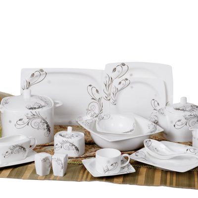 white bone china Dinnerware Sets