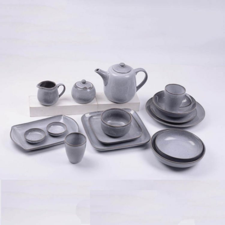 square stoneware dinnerware sets