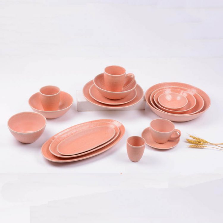 reactives stoneware dinnerware set