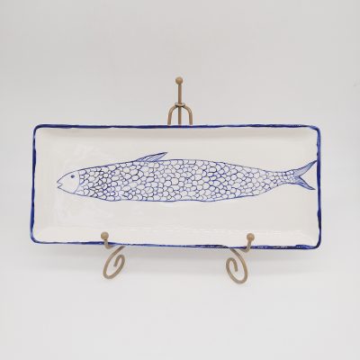 earthenware square plate