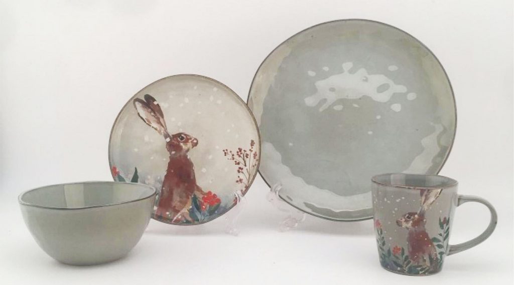 christmas cardinal dinnerware costco stoneware bowls