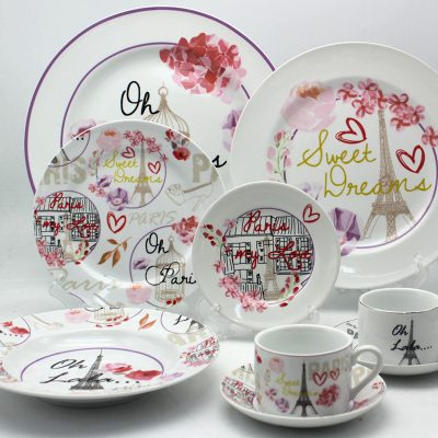 gibson white dinnerware