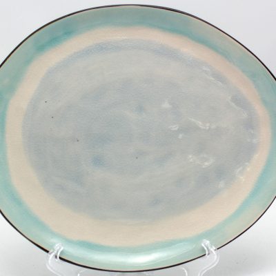 reactive dinner plate glaze