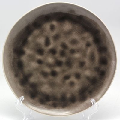 reactive dinner plate stoneware