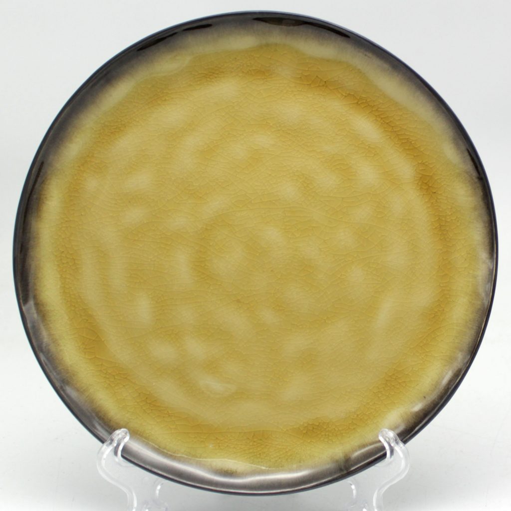 stoneware dinner plate reactive