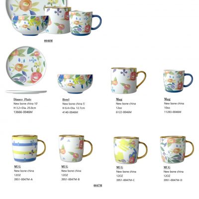 16-Piece rustic dinnerware set