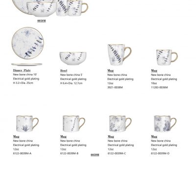 16-Piece place setting Dinnerware