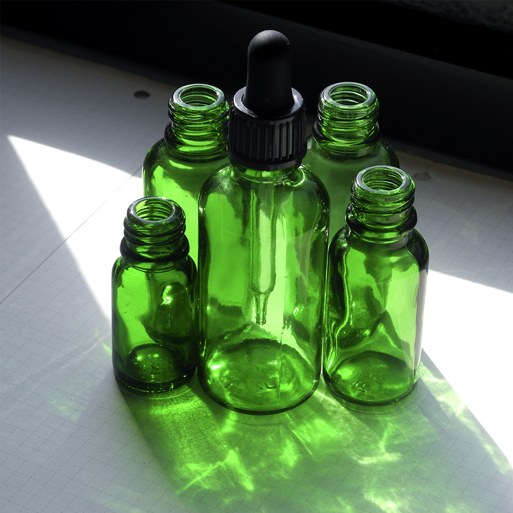 10ml green Essential Oil Dropper Bottle