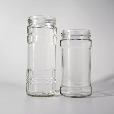 300ML wide mouth glass jar