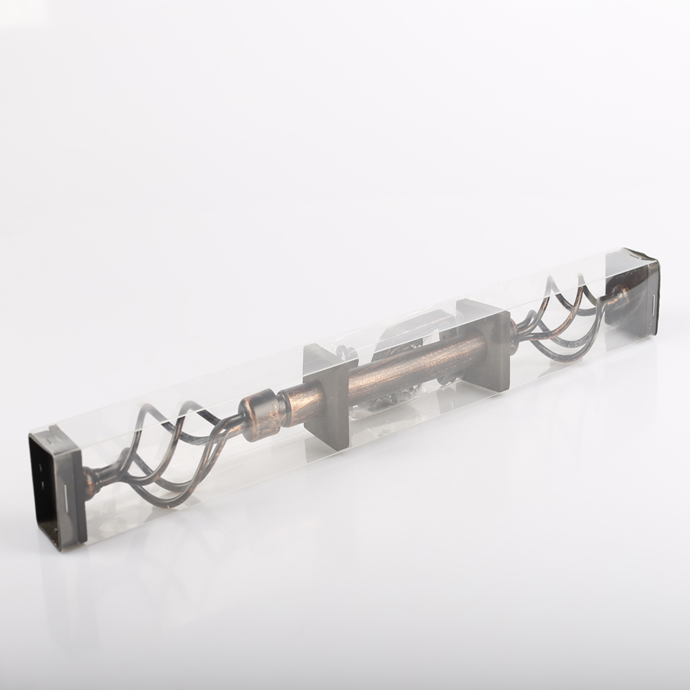 Various styles adjustable length curtain rod sets