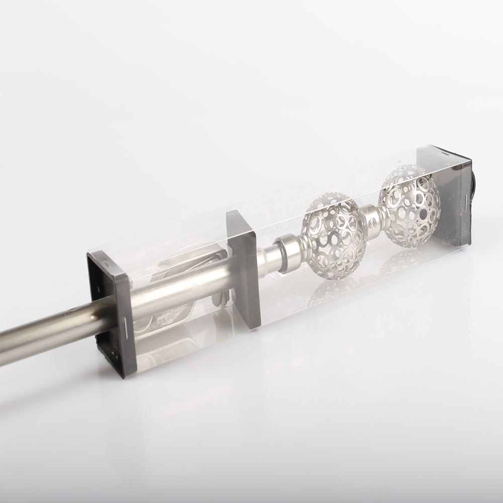 Various styles adjustable length curtain rod sets