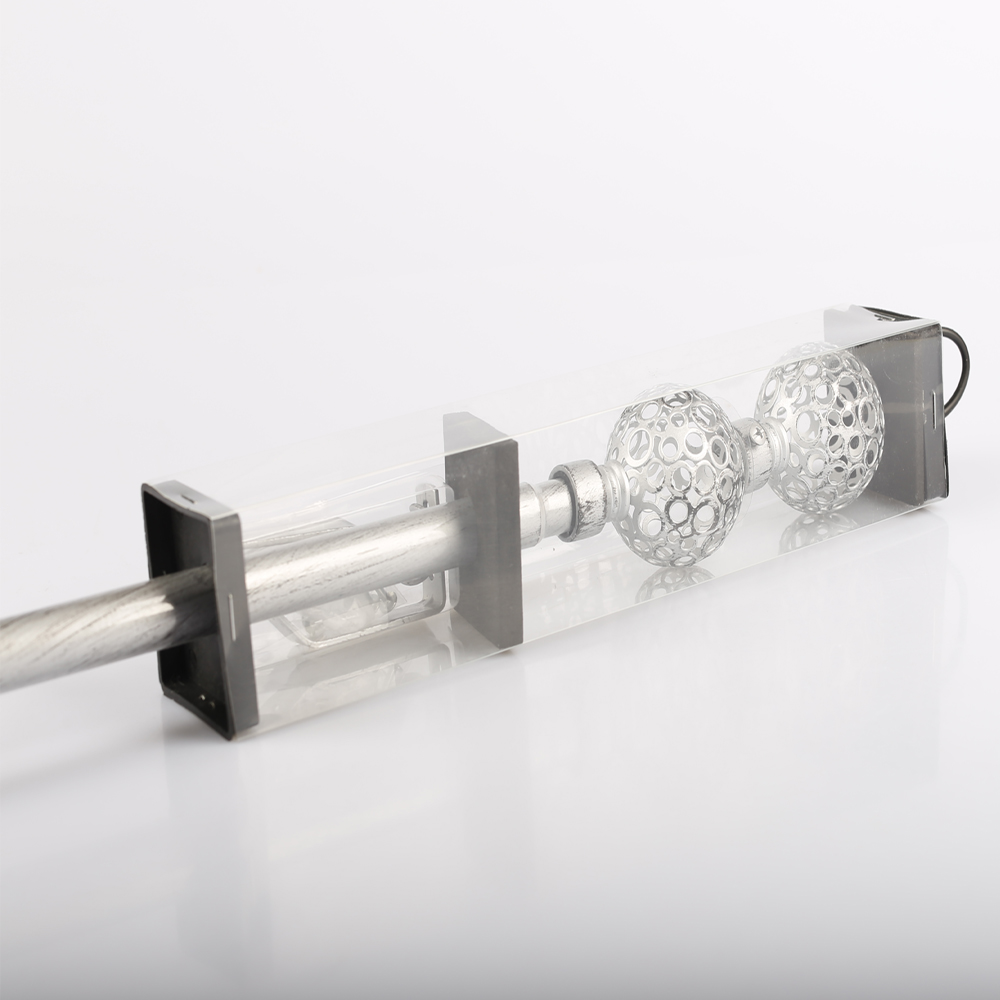 Various styles adjustable length curtain rod sets