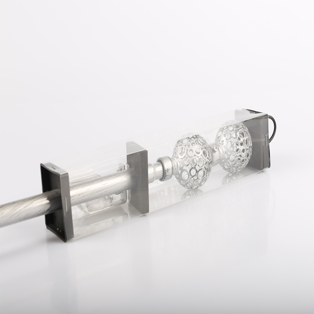 Various styles adjustable length curtain rod sets