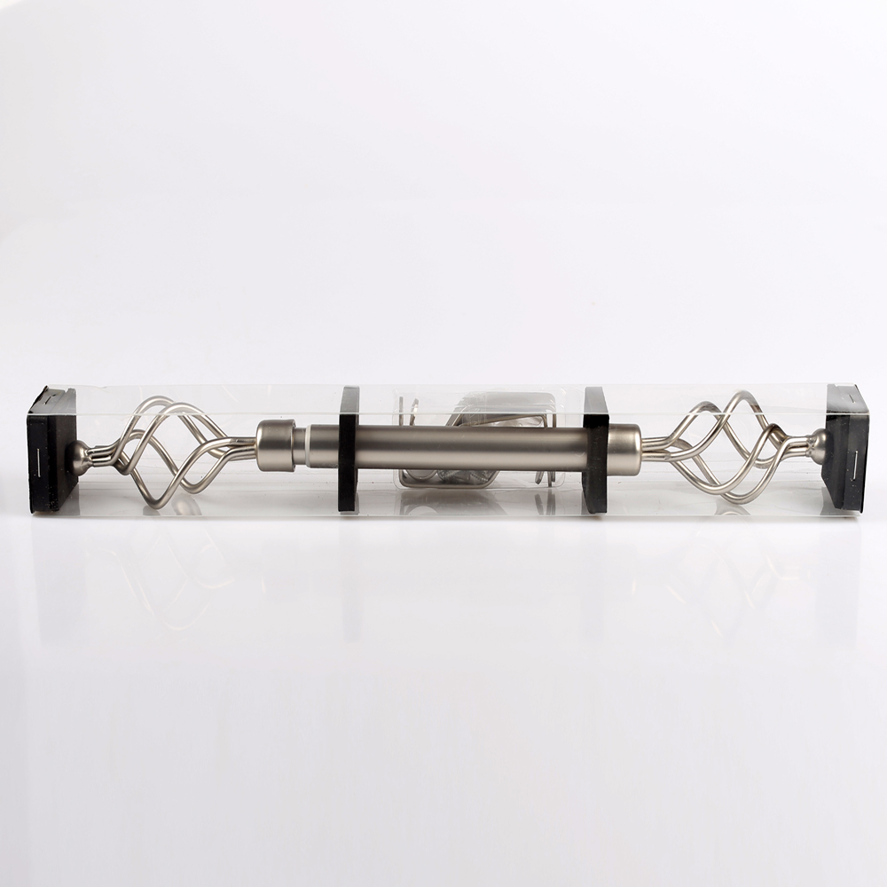 Various styles adjustable length curtain rod sets