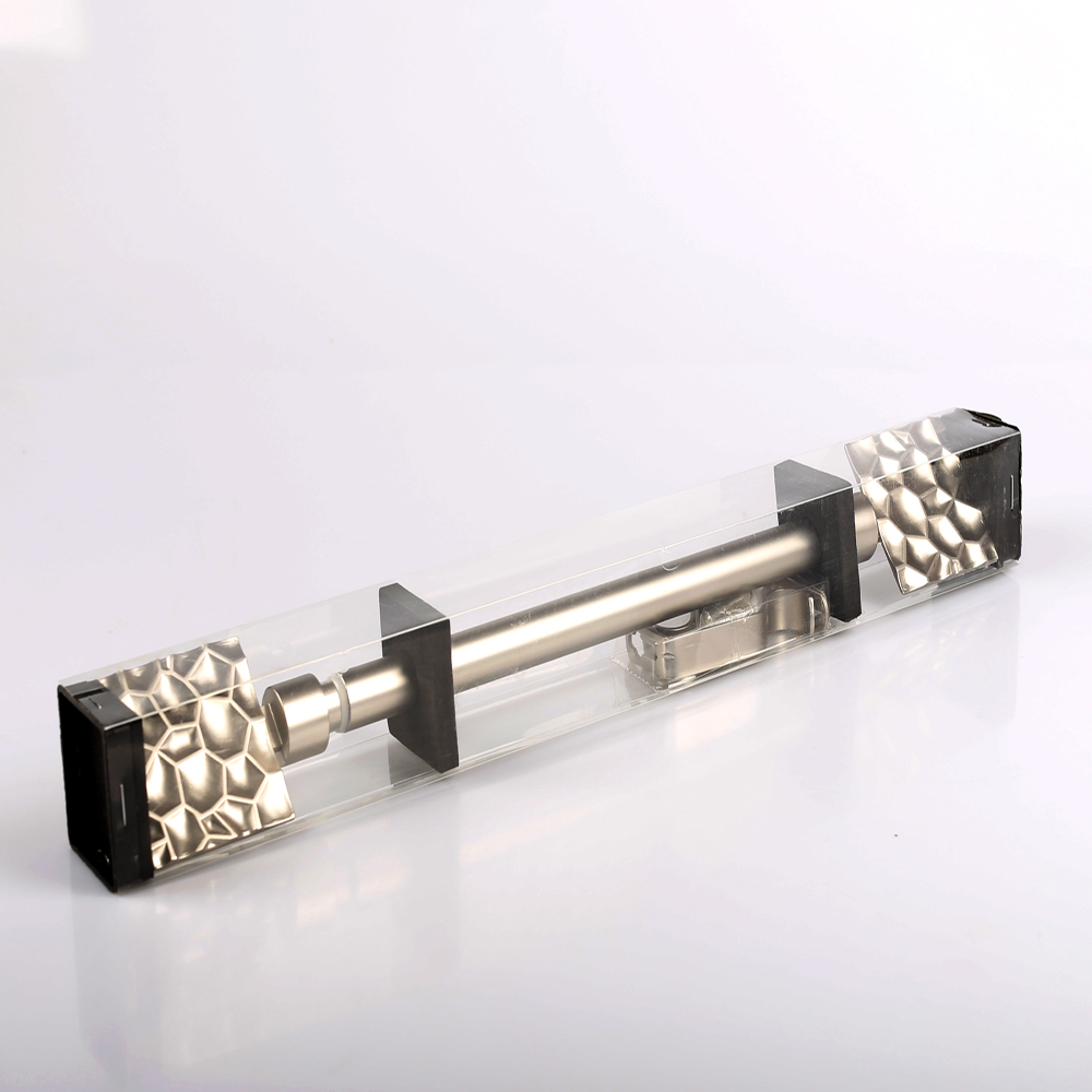 Various styles adjustable length curtain rod sets