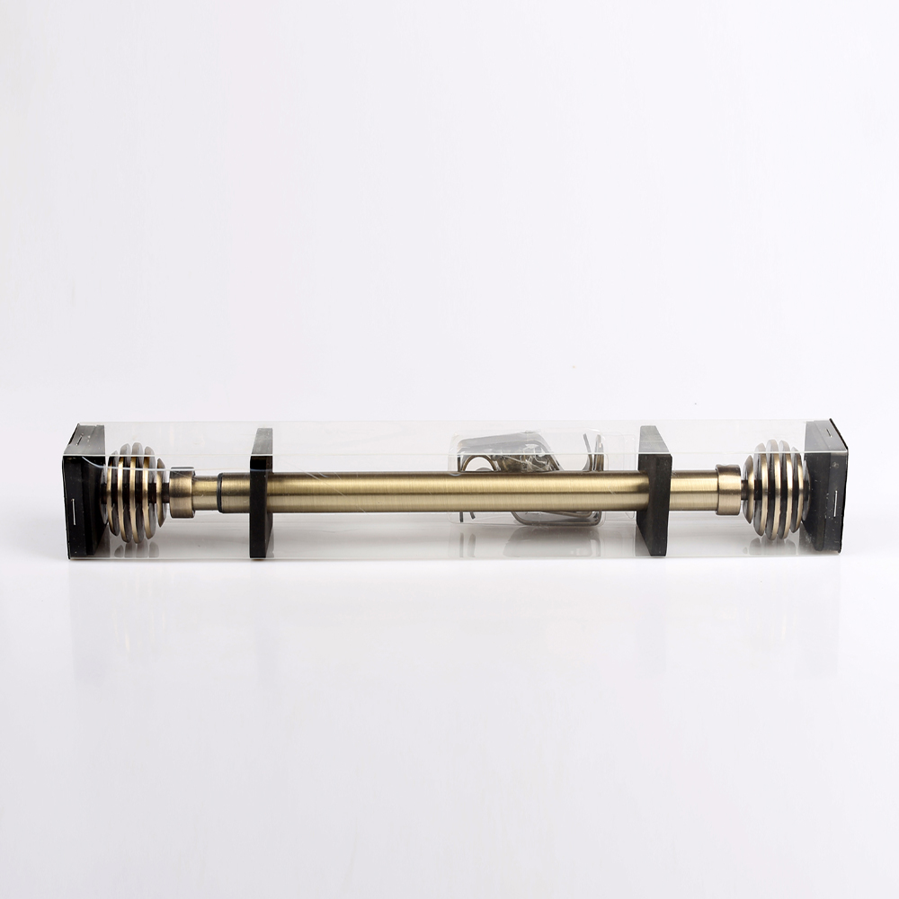 Various styles adjustable length curtain rod sets