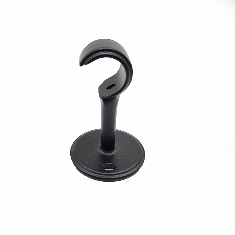 question mark shape curtain rod bracket