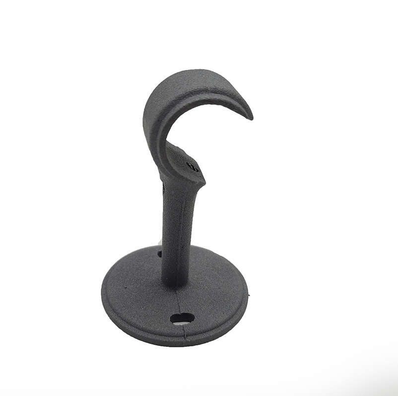 question mark shape curtain rod bracket