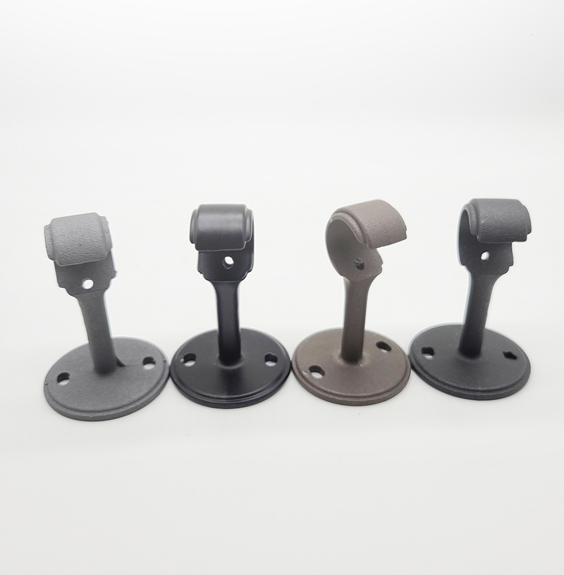 question mark shape curtain rod bracket