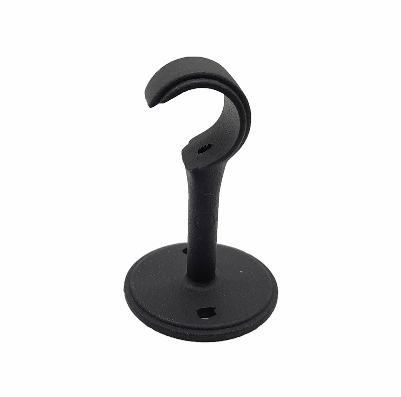 question mark shape curtain rod bracket