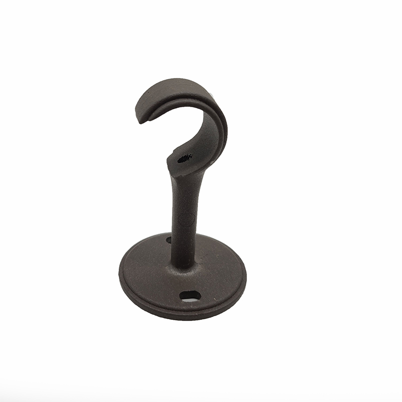 question mark shape curtain rod bracket